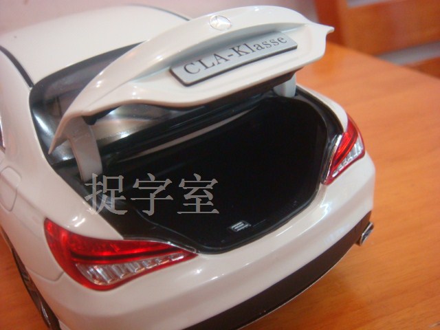 Mercedes CLA Class Diecast model boot lid ajar