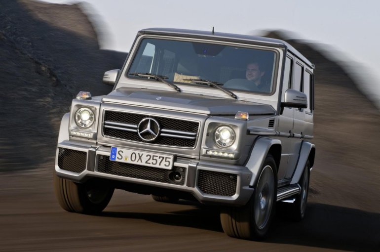 Mercedes G63 AMG front