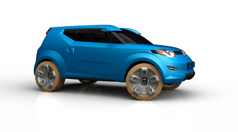 Volkswagen Rocky Concept front three quarters
