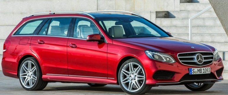 Mercedes Benz e class facelift estate