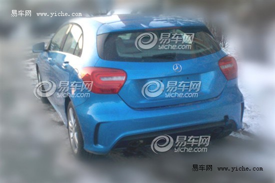 mercedes A Class china spyshot rear