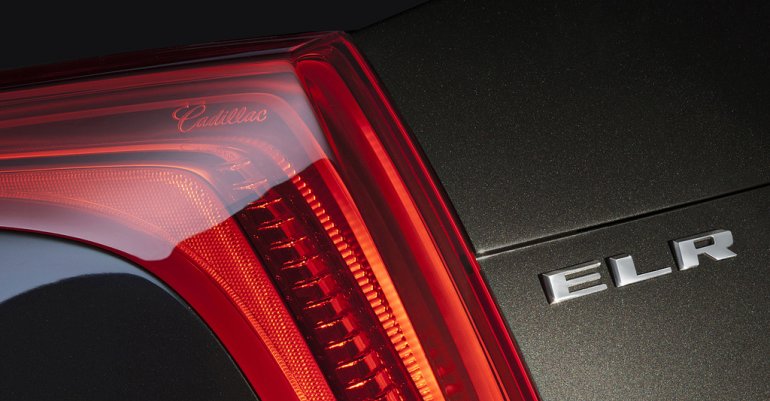 2013 Cadillac ELR tail lamps
