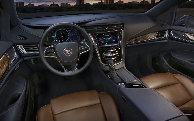 2013 Cadillac ELR interiors