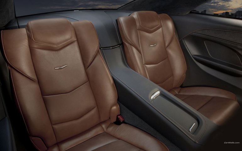 2013 Cadillac ELR rear seats