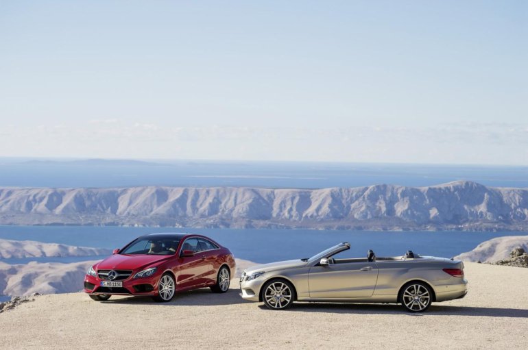 2014 Mercedes E-Class Coupe and Cabriolet facelift