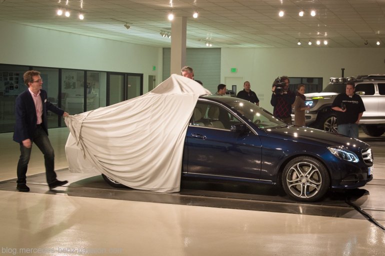 2014 Mercedes E Class private unveiling in California