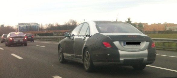 2014 mercedes s class spied milan