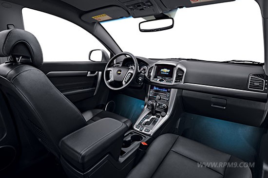 Chevrolet Captiva facelift Korean market interior