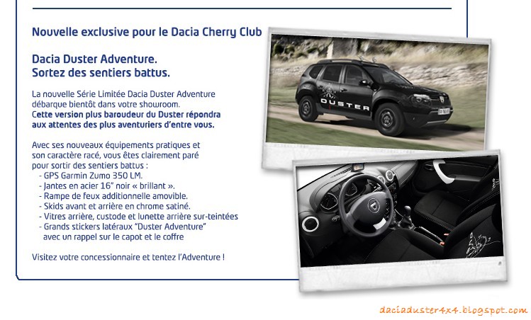 Dacia Duster Adventure Edition
