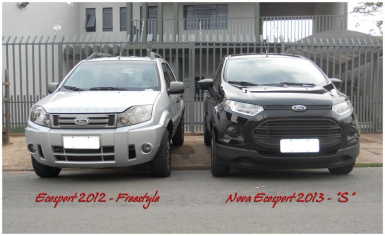 Pictorial - Old Ford EcoSport vs New EcoSport