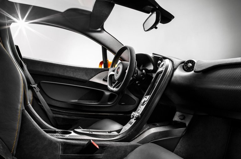 McLaren P1 front seats