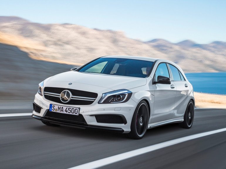 Mercedes A45 AMG front