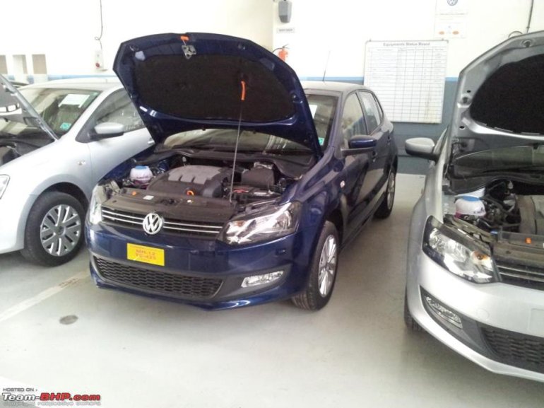 VW Polo SHadow blue