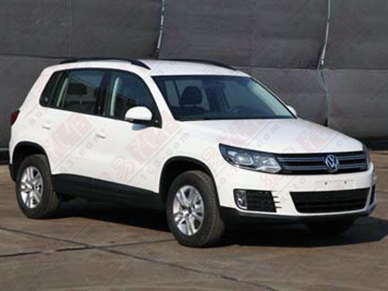 VW Tiguan faclift china front