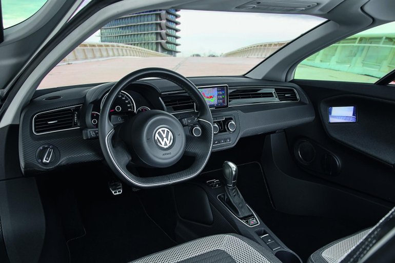 VW XL1 interior