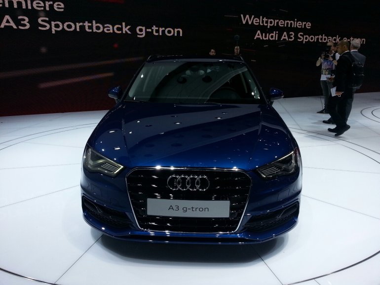 2013 Audi A3 GTRON front profile