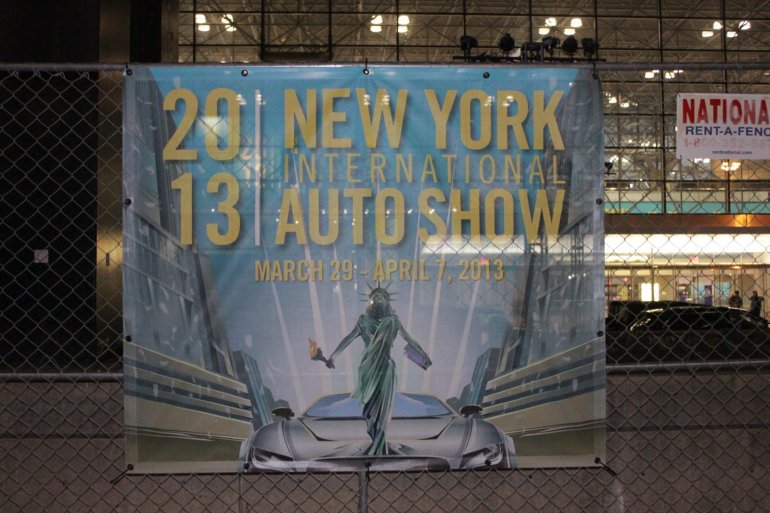 2013 New York Auto Show banner