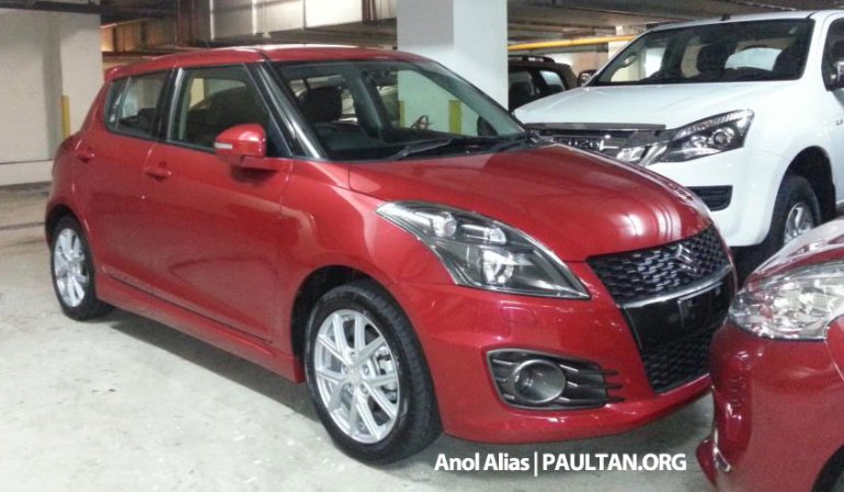 2013 suzuki swift sport spyshot in Malaysia