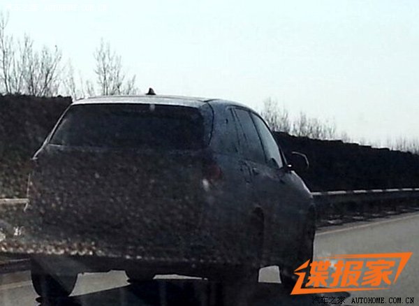 2014 BMW X5 spy china rear