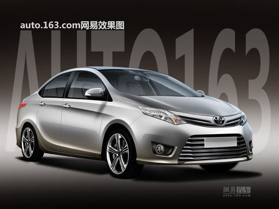 2014 Toyota Vios rendering front