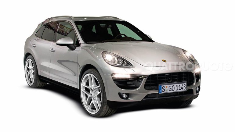 2015 Porsche Macan front