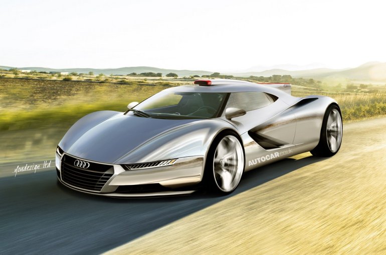 Audi R10 rendering