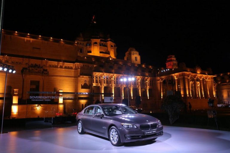 BMW 7 Series facelift previewed at Jodhpur