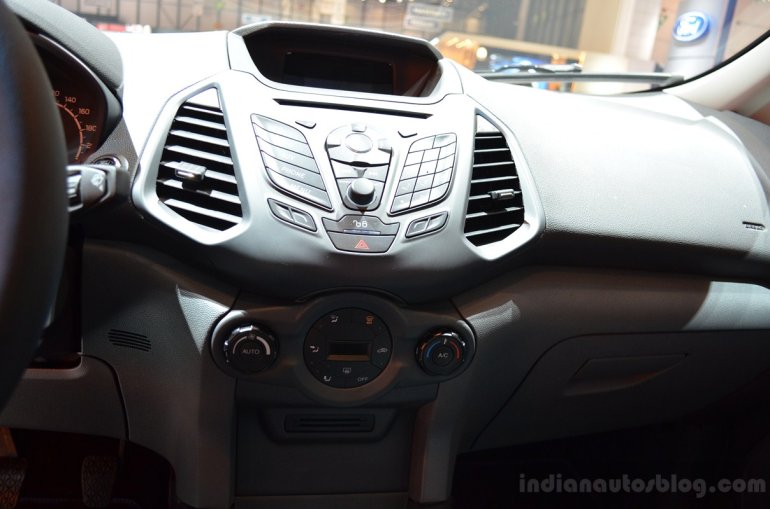 Ford EcoSport Geneva Motor Show center console