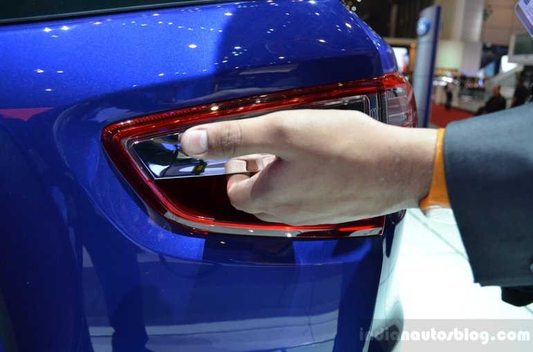 Ford EcoSport Geneva Motor Show boot opener