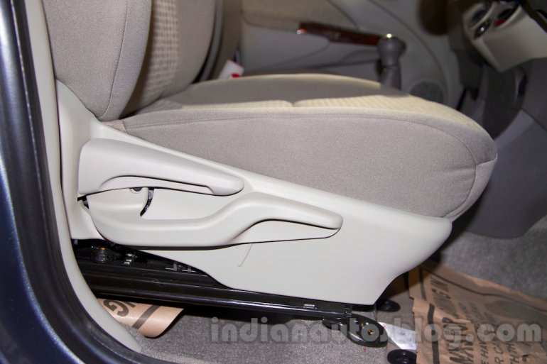 Toyota Etios Facelift height adjustable driver seat