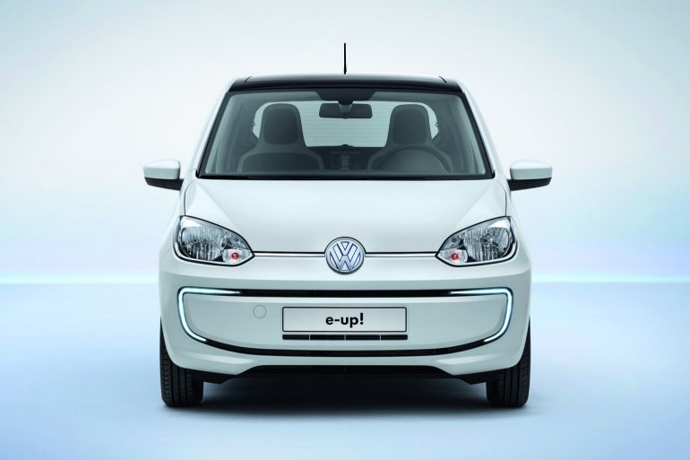 Volkswagen e-UP front