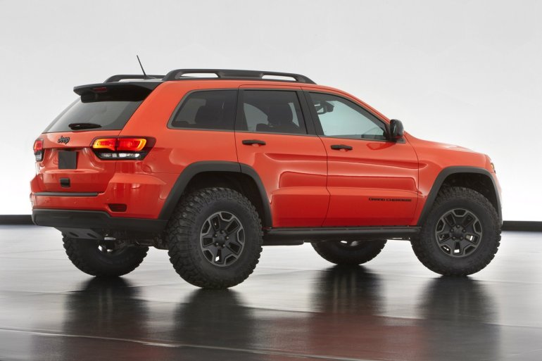 Jeep Grand Cherokee Trailhawk II rear