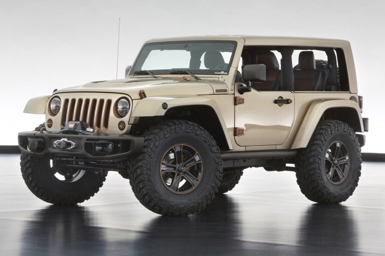 Jeep Wrangler Flattop front