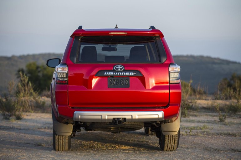 2014 Toyota 4Runner rear view