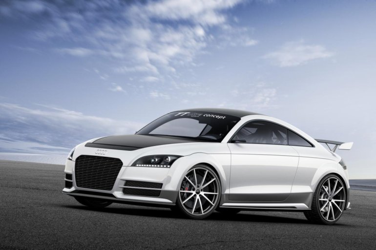 Audi TT ultra quattro concept front