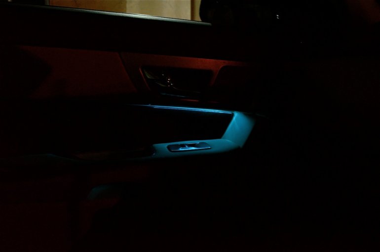 Jaguar XF lighting 