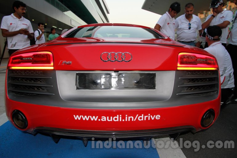 Audi R8 V10 Plus rear fascia