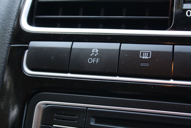 VW Polo GT TSI ESP switch