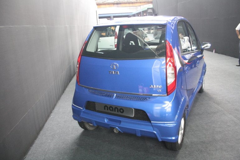 2013 Tata Nano Remix rear three quarters