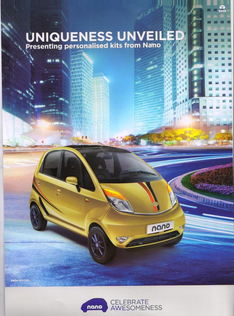 2013 Tata Nano bodykit