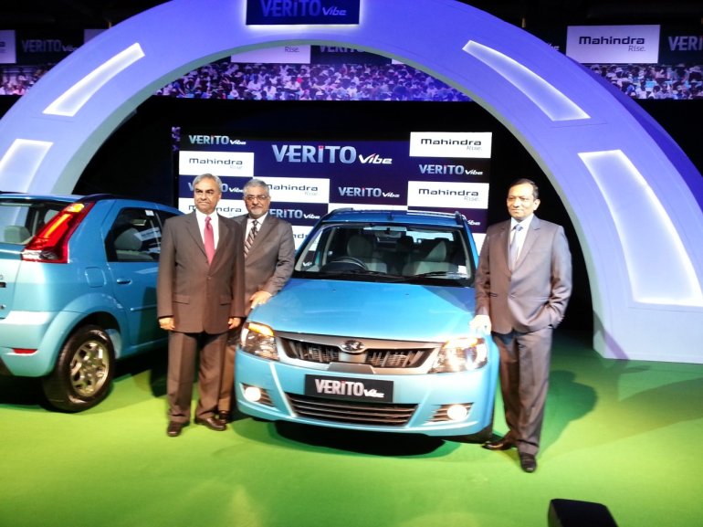 Live Mahindra Verito Vibe launched in India