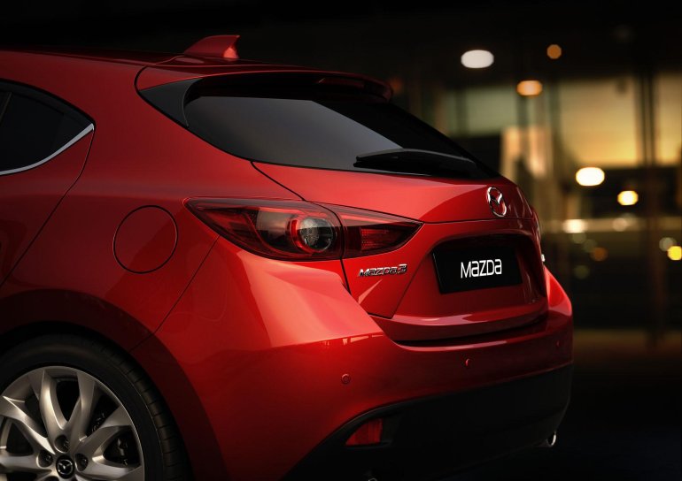 Mazda3 rear fascia