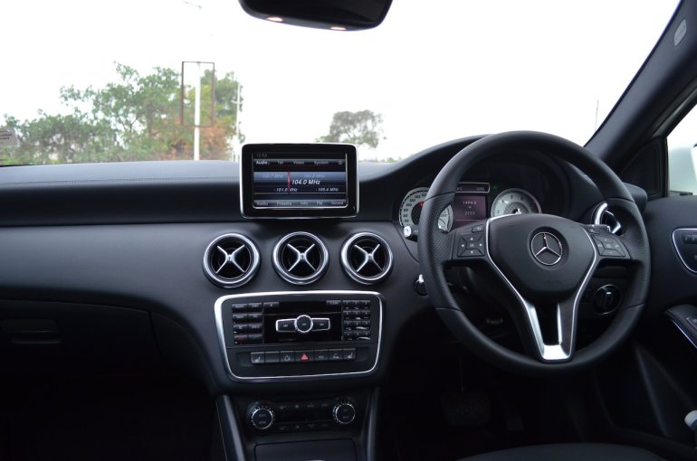 Mercedes A Class A180 cabin