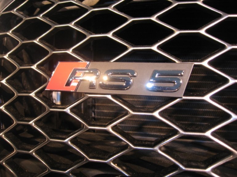 Audi RS5 Coupe facelift badge
