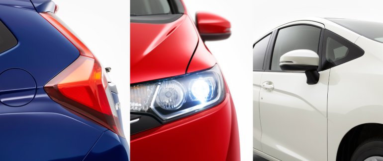 2014 Honda Jazz Fit headlight