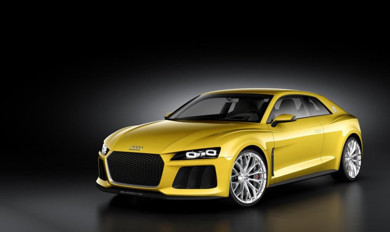 Audi Sport Quattro Concept front three quarters