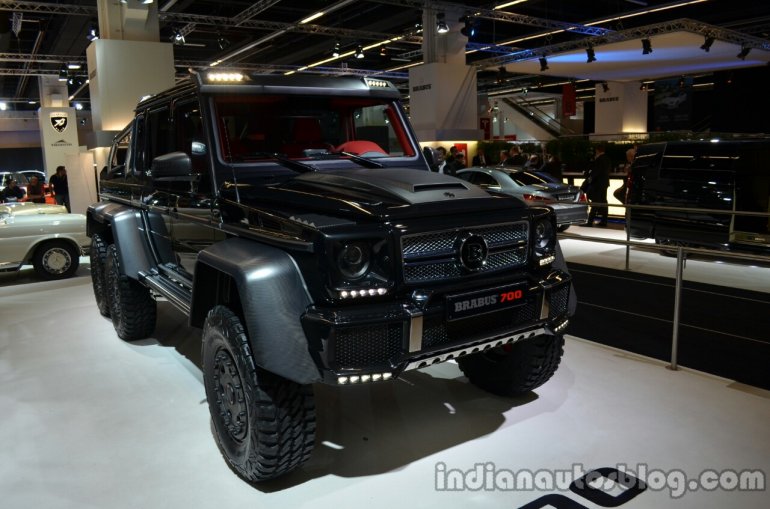 Brabus B63s 700 6x6 Premiers Frankfurt Live