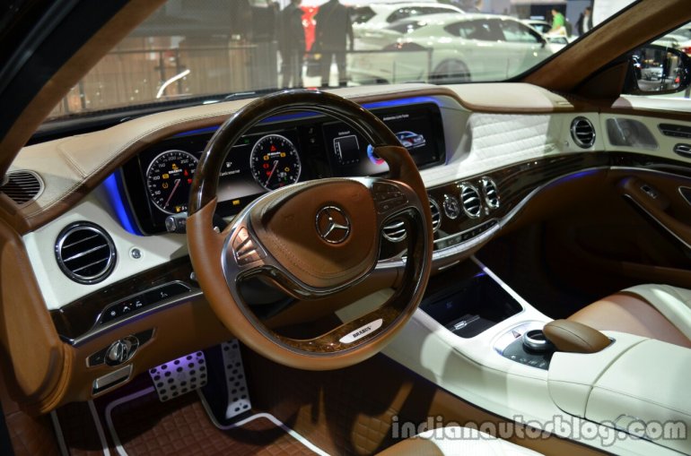 Interior of the 2014 Brabus S Class