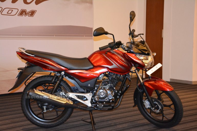 Bajaj Discover 100M side view