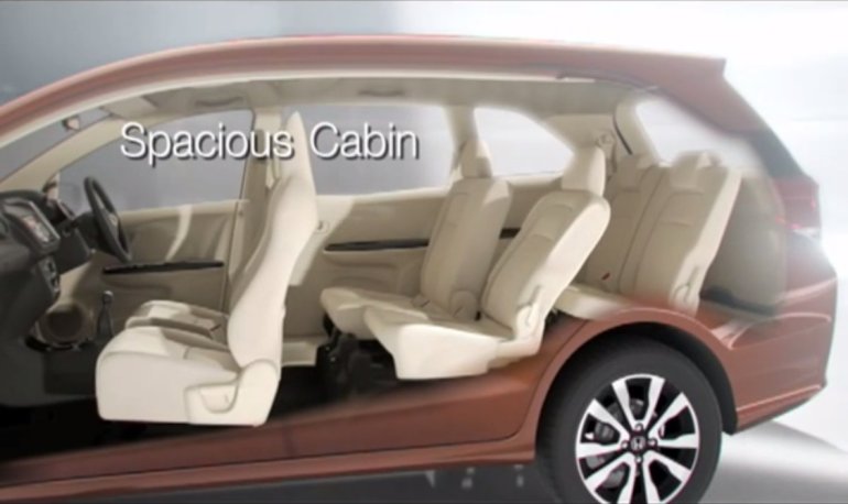 Honda Mobilio reclining seats